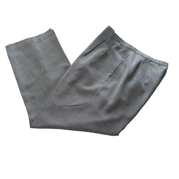 Vintage Kasper & Company Dress Pants Plaid Straight Leg Size 14 - Picture 1 of 9